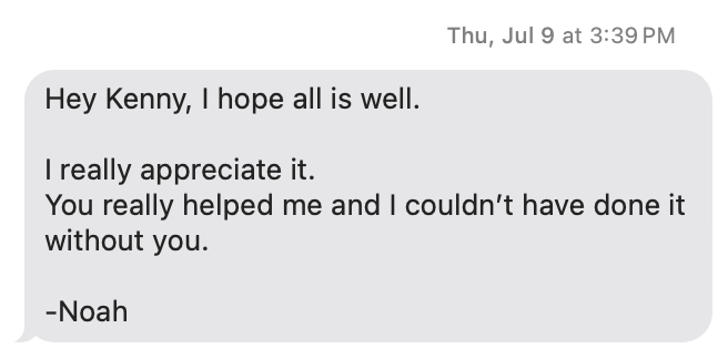 Client win